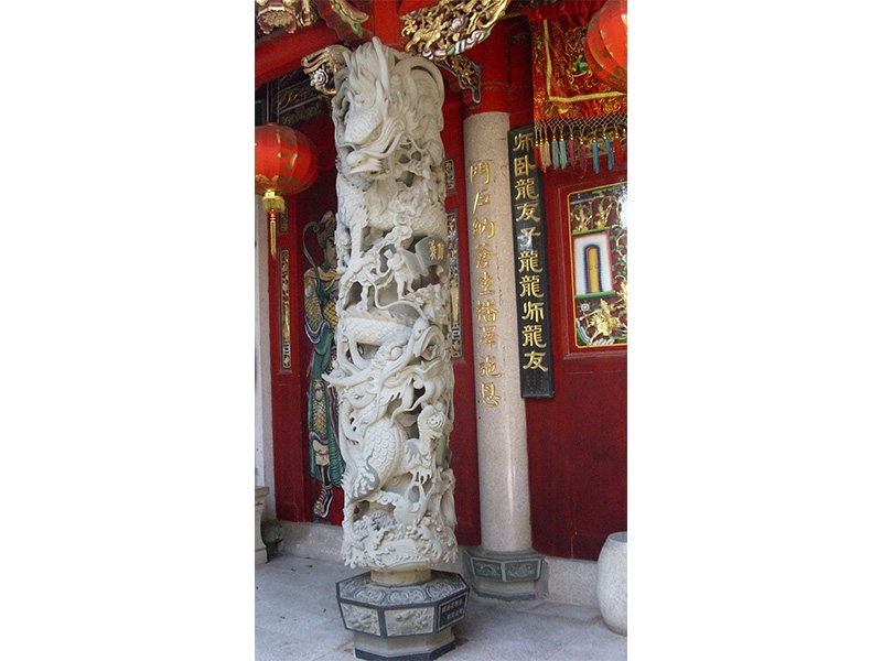 石雕龙柱07