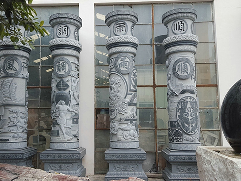 石雕龙柱13