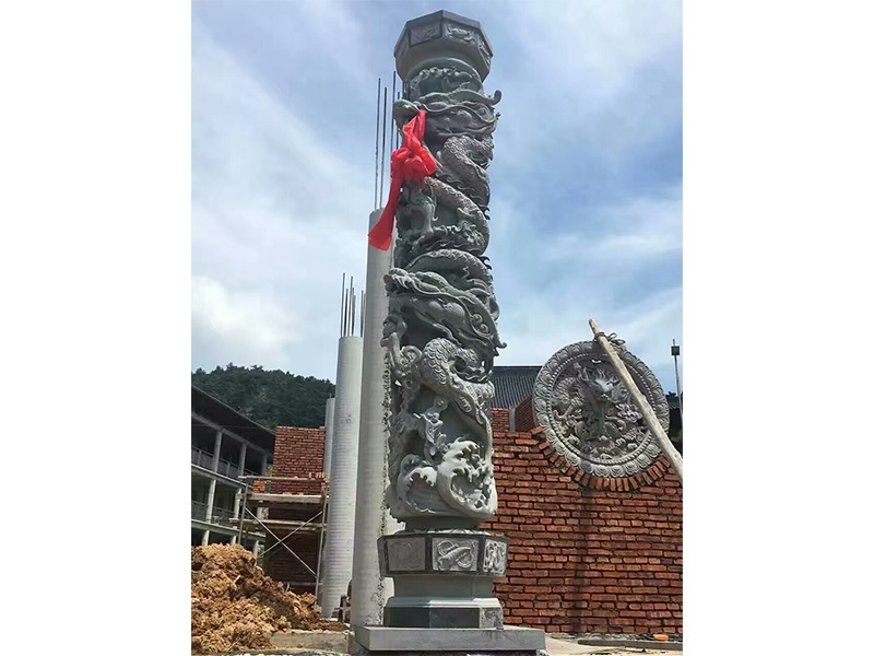 石雕龙柱18