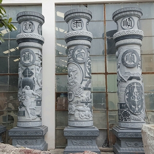 石雕龙柱13